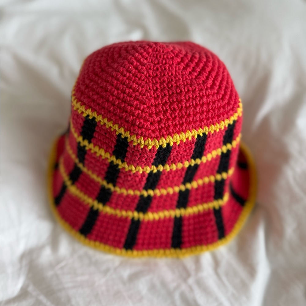 Memorial Day Racer Plaid Bucket Hat - Picture 5 of 5